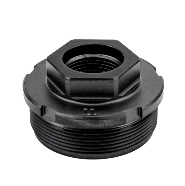 Direct Thread Adapter for HUB (1.375x24) Suppressors - 1/2-28 - Titanium