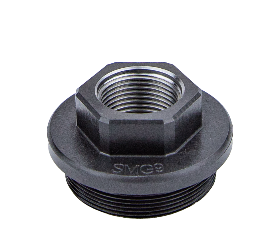 Direct Thread Adapter for SMG9 - M13.5x1 LH - Steel - Image 1